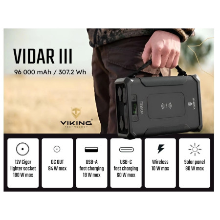 Viking Technology Vidar III outdoor powerbank