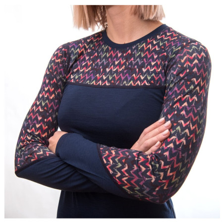 Sensor Merino Impress, dl.rukáv női póló