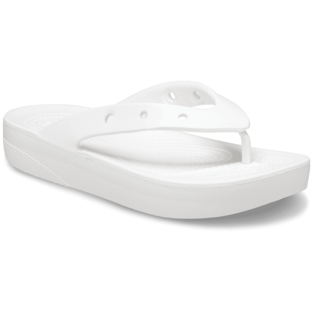 Crocs Classic Platform Flip W női flip-flop fehér