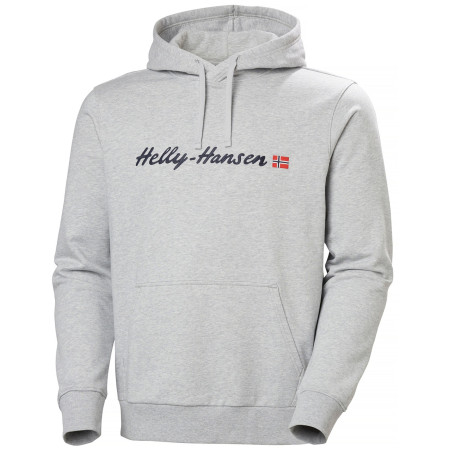 Helly Hansen Core Graphic Hoodie férfi pulóver világosszürke 947 GREY MELANG