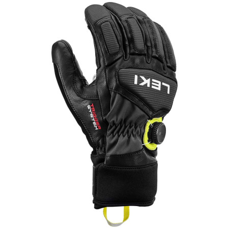 Leki Griffin Tune 3D Boa síkesztyű fekete black-graphite-ice lemon