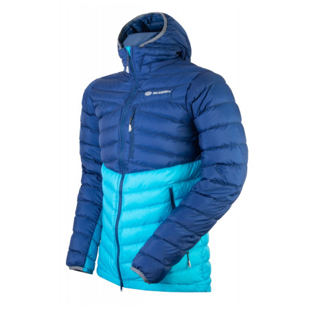 Sir Joseph Atol Hooded Man férfi dzseki kék Navy/Turquoise