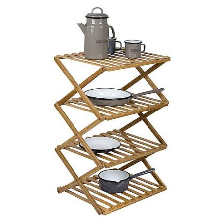 Polc Bo-Camp UO Bamboo foldable storage rack Fitzroy