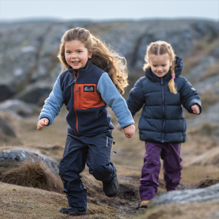Didriksons Anten Kids Fullzip 2 Winter Blue gyerek pulóver