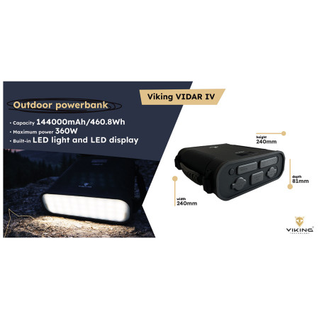 Viking Technology Vidar IV outdoor powerbank
