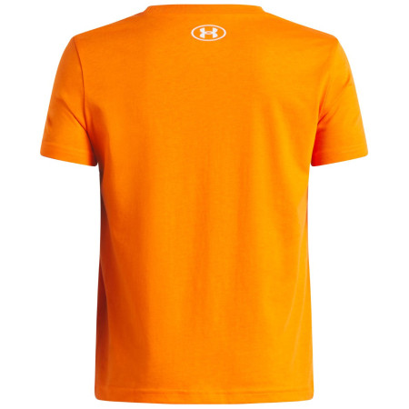 Under Armour UA B Logo Wordmark SS Outrageous Orange gyerek funkcionális felső