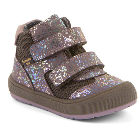 Froddo Ollie Lumi Tex Pink Shine gyerek barefoot cipők egész éves használatra rózsaszín pink shine