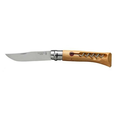 Sajtvágó kés Opinel No.10 bornyitóval