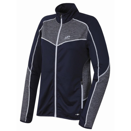 Hannah Victoria női pulóver kék/szürke