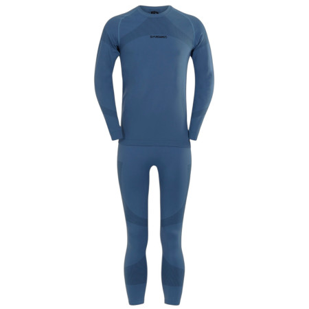 Fundango Seamless Baselayer Set férfi thermo ruházat sötétkék patriot blue