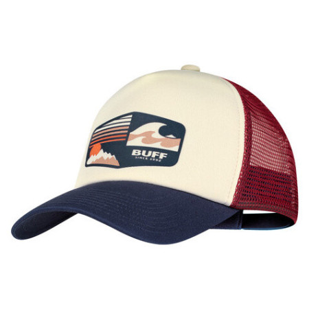 Baseball sapka Buff Trucker Cap fehér/lila