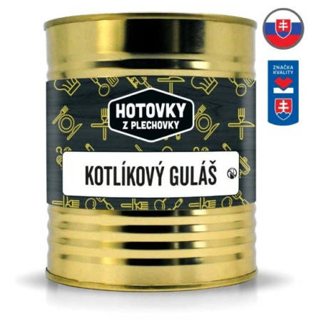 Hotovky z plechovky Bográcsgulyás 800 ml főétel