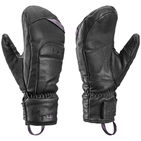 Leki Montera Prime Women Mitt női síkesztyű fekete black-blackberry gray