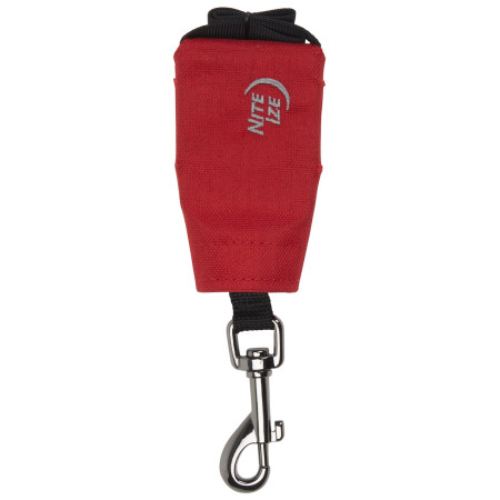 Nite Ize RadDog™ Retractable Pocket Leash kutyapóráz piros Red