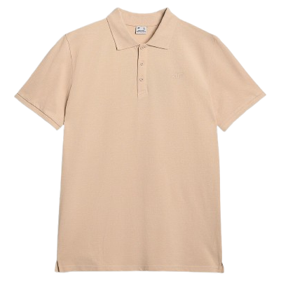 4F Polo Shirt M555 férfi póló bézs BEIGE