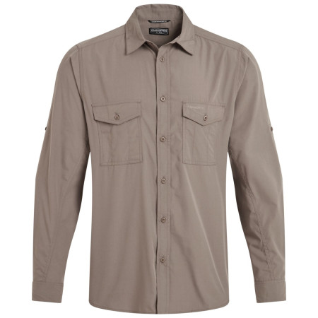 Craghoppers Kiwi II LS Shirt férfi ing barna Pebble