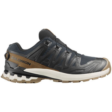 Salomon Xa Pro 3D V9 Gore-Tex Lifelong férficipő fekete/barna Black / Coyote Brown / Vanilla Ice