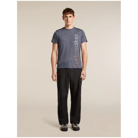 Icebreaker Merino Blend 125 Cool-Lite™ Sphere SS Tee IB Vertical férfi funkcionális póló