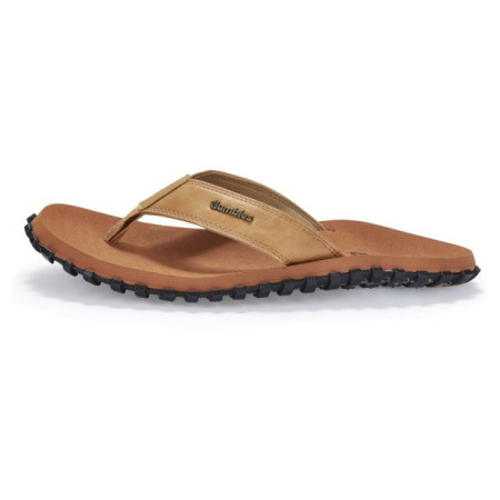 Gumbies Vegovert Tan flip-flop
