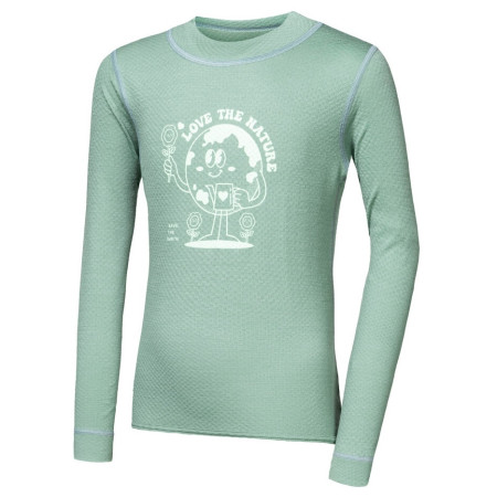 Sensor Merino DF Planet Basil Green gyerek funkcionális felső világoszöld Basil Green