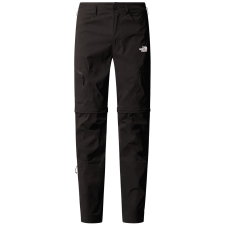 The North Face Exploration Reg Tapered Convertible Pants férfi nadrág fekete TNF BLACK