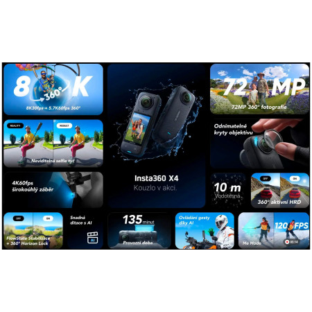Insta360 X4 kamera