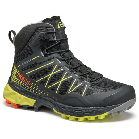 Asolo Tahoe Mid JR GTX gyerek outdoor cipő fekete/sárga black/safery yellow/B056