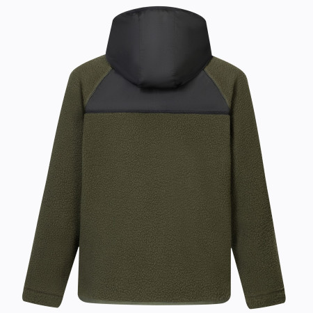 Regatta Munro Hybrid Jacket DarkKhak/Blk gyerek pulóver