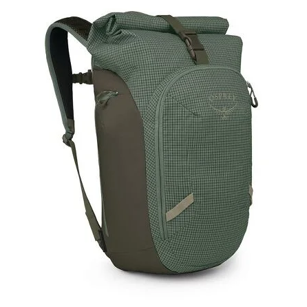 Osprey Transporter Roll Top Pack városi hátizsák zöld pine leaf/earl grey