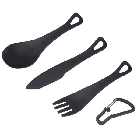 Evőeszköz készlet Sea to Summit Delta Cutlery Set szürke