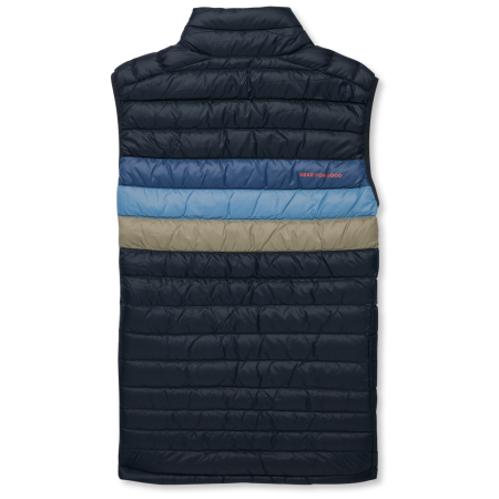 Cotopaxi M'S Fuego Down Vest férfi tollmellény fekete Carbon Stripes