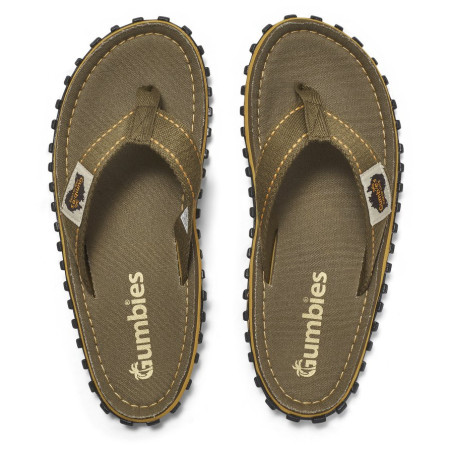 Gumbies Classic Khaki férfi flip-flop zöld khaki