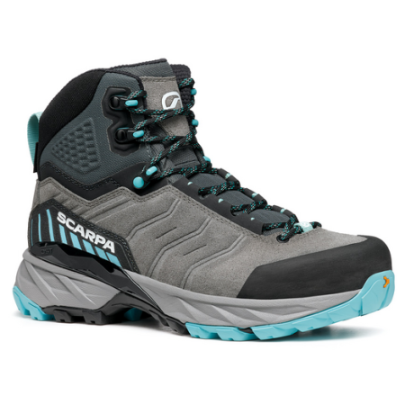 Scarpa Rush Trek GTX WMN női túracipő szürke Midgray-Aqua