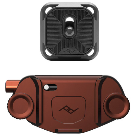 Peak Design Capture (v3) tartó piros Eclipse