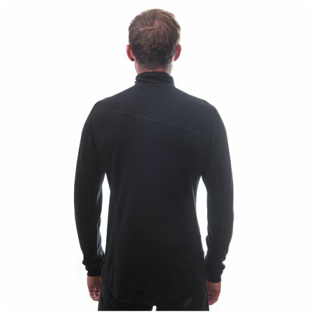 Sensor Merino Upper rövid cipzár férfi pulóver