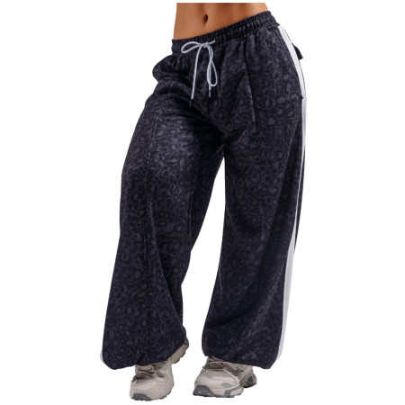 Nebbia Baggy Leopard Sweatpants Primal női melegítő fekete BLACK LEOPARD