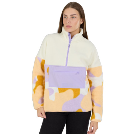 Fundango Riva Hybrid Pullover női pulóver sárga/lila corn cloud