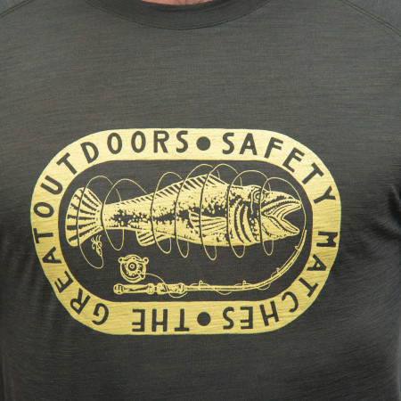 Sensor Merino Air Outdoors férfi funkcionális póló