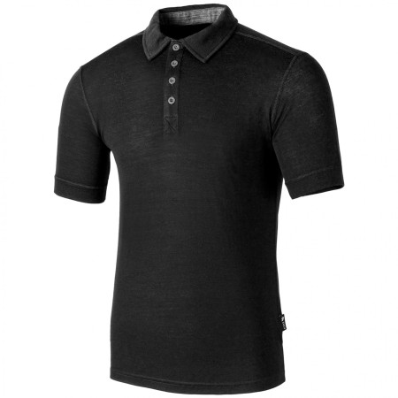 Zulu Merino 160 Polo férfi póló fekete