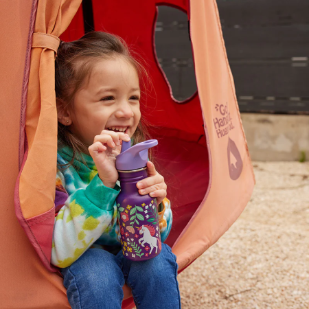 Klean Kanteen Kid Classic Narrow 12oz (w/Flip Seal Sport Cap) gyerek kulacs