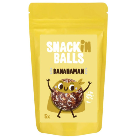 SNACKin BALLS Bananaman 65 g sporttáplálkozás