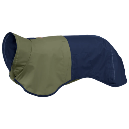 Ruffwear Sun Shower™ Jacket ruházat kutyáknak zöld/kék Midnight Blue