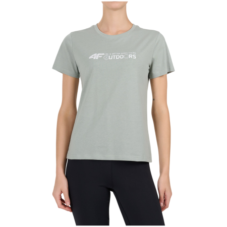 4F Tshirt F3495 női póló világoszöld Mint