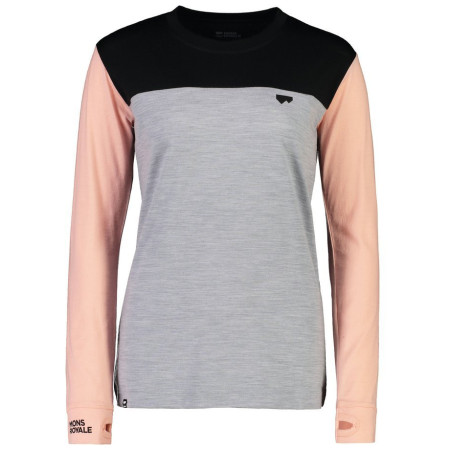 Gyerek funkciós póló Mons Royale Yotei Bf Ls Dream State rózsaszín/fekete