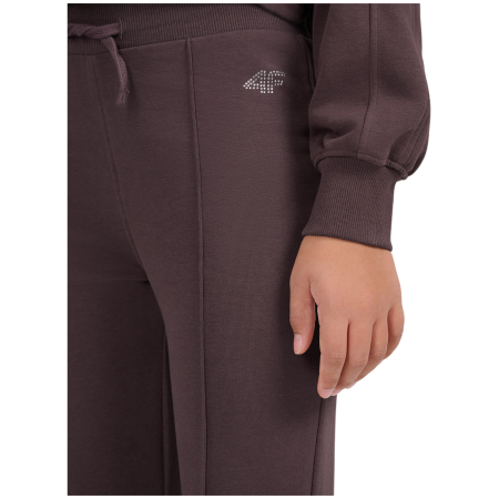 4F Trousers Cas F1781 Dark Brown gyerek melegítő