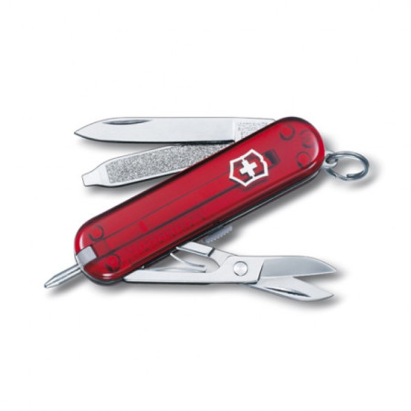 Zsebkés Victorinox Signature Ruby áttetsző piros trans red