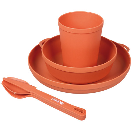 Zulu Easy Picnic Set 6in1 edénykészlet narancs orange