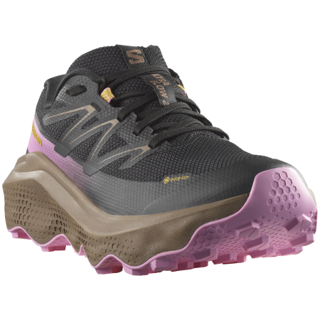 Salomon Ultra Flow 2 Gore-Tex női futócipő fekete Black / Iron / Cyclamen