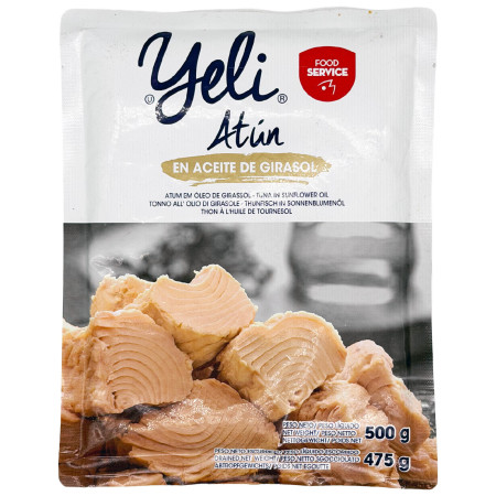 Yeli Tonhaldarabok napraforgóolajban (500 g) készételek