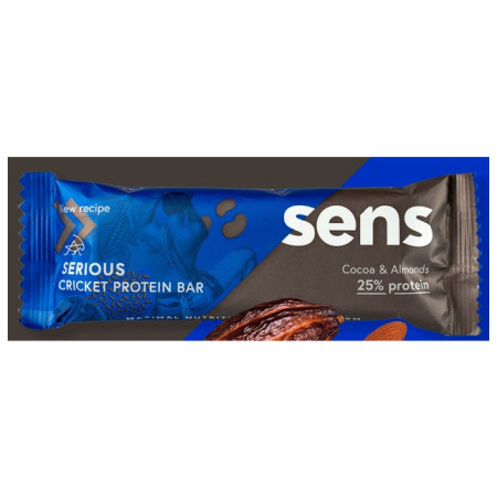 Sens Serious Cocoa & Almonds fehérjeszelet